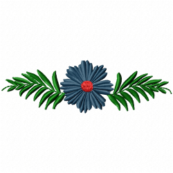 Flowers And Tree Embroidery Design 11 Flowers And Tree Embroidery Design 11